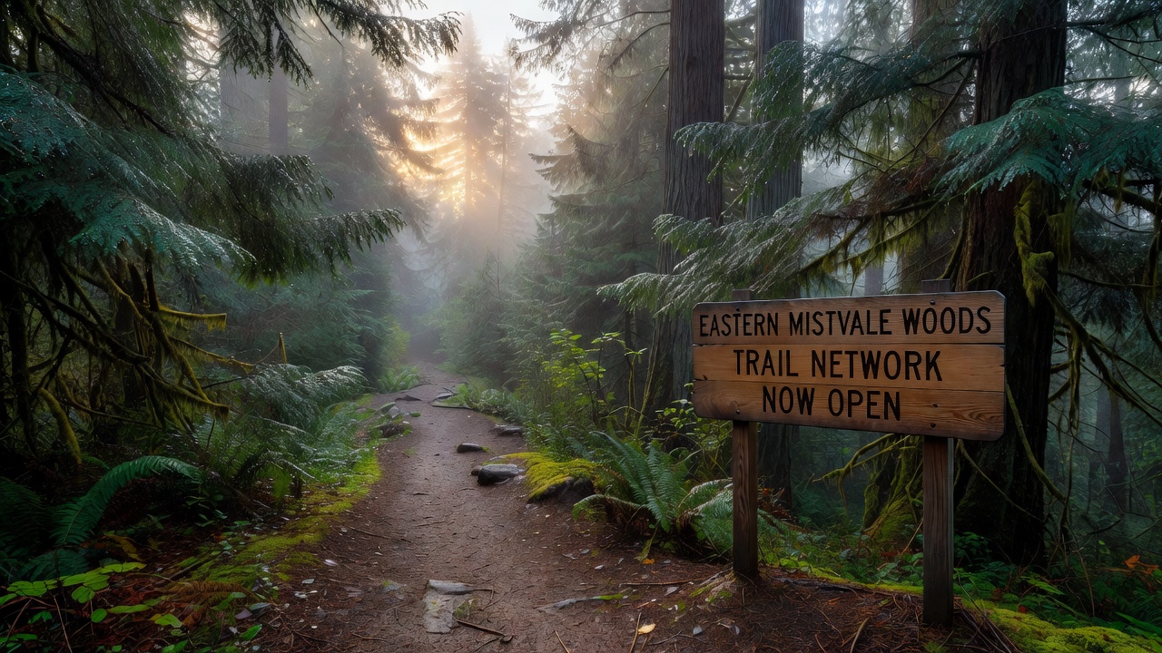 Eastern Mistvale Woods Trail Network Now Open